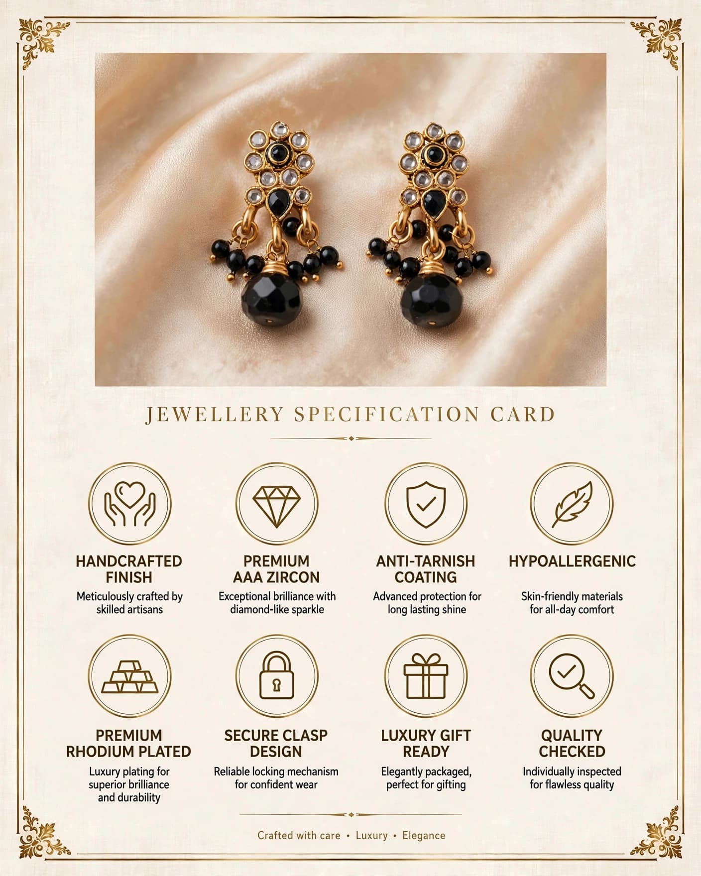 Kajal Black Crystal Drops