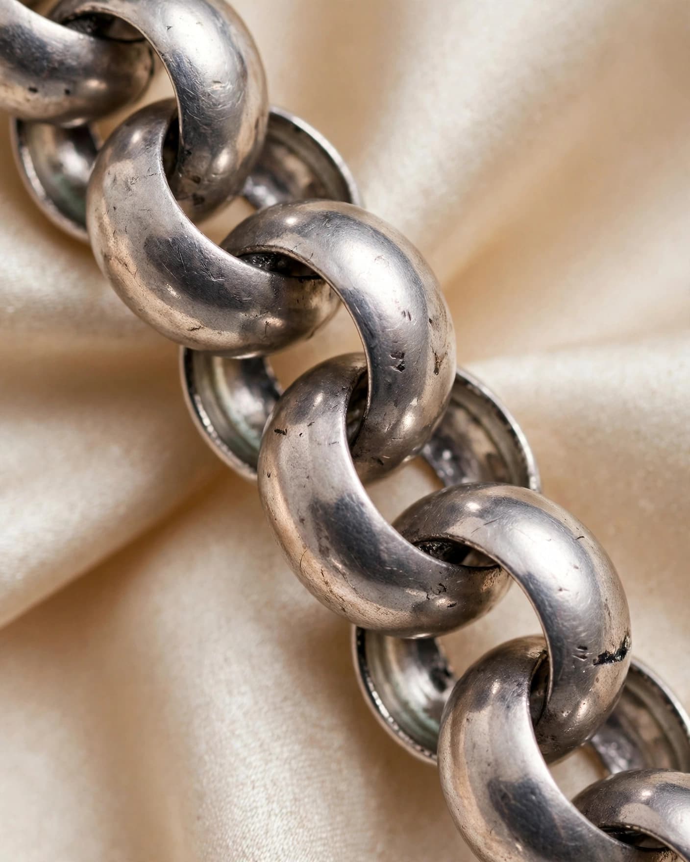 Rudra Oxidised Rolo Bracelet