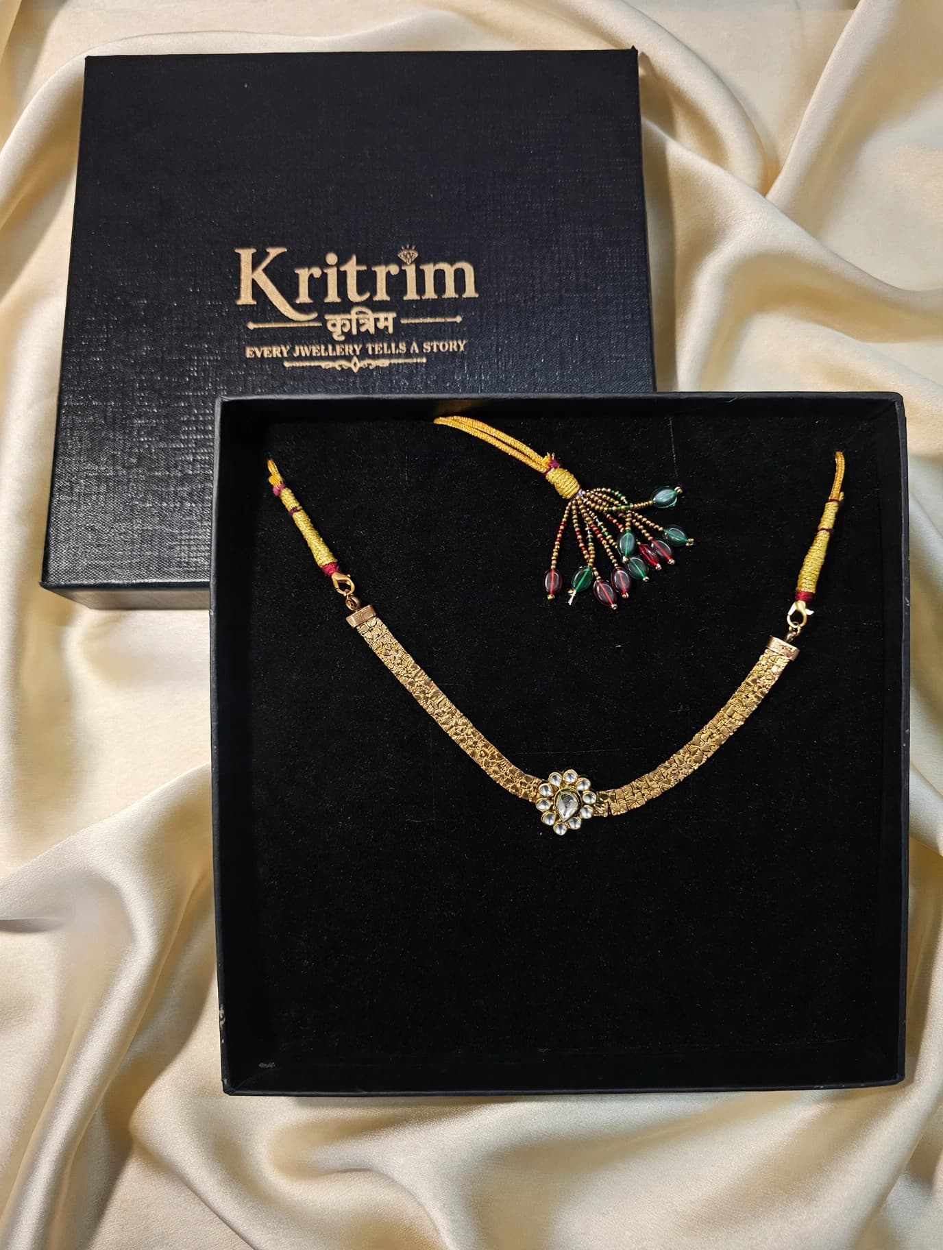 Gauri Antique Kundan Choker