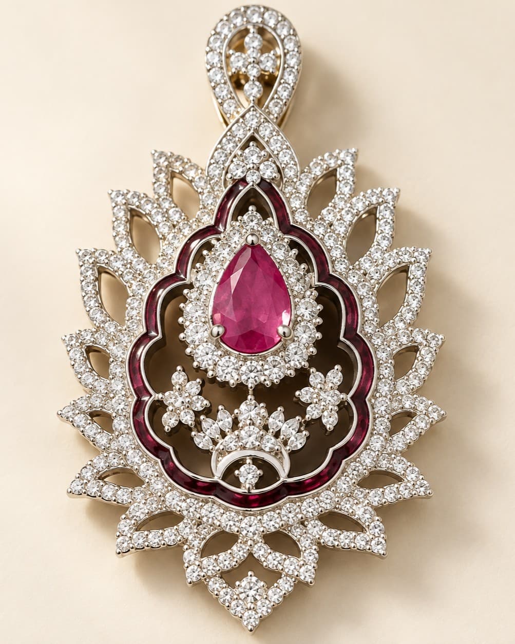Rea CZ Pendant Set