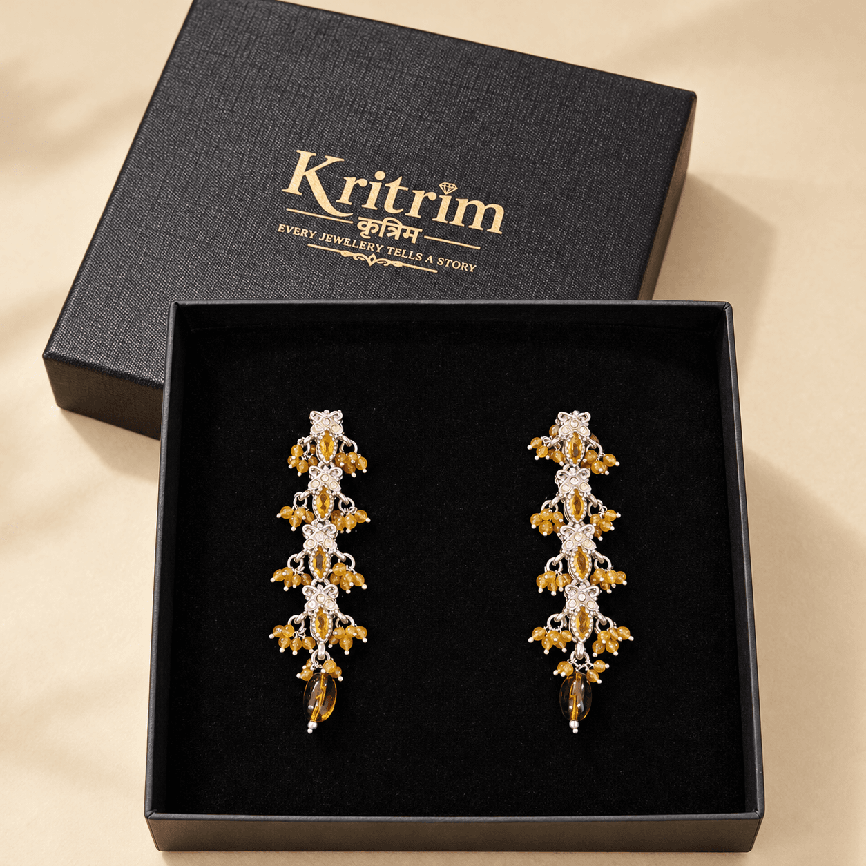 Saira Citrine Drops