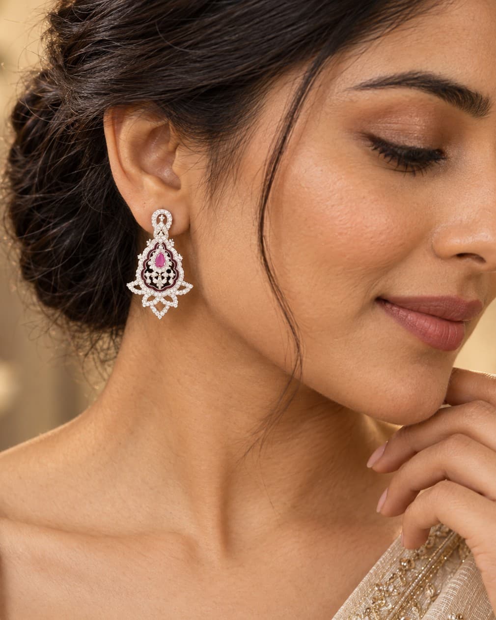 Rea CZ Pendant Set